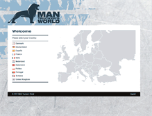 Tablet Screenshot of man-truckers-world.it